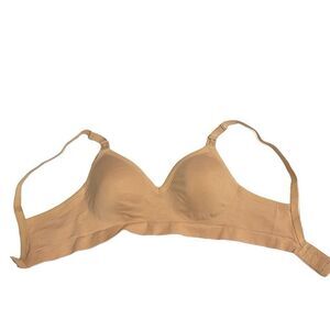 BRAVADOL Designs Seamless Wireless Nursing Bra‎ Size Small Butterscotch